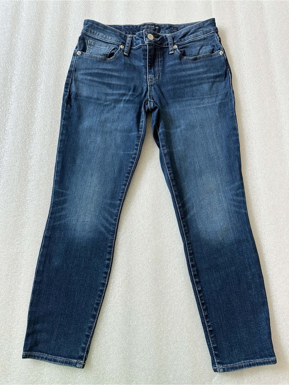 Lucky Brand Low Rise Crop Lolita Jeans Size 4/27